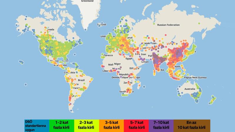 IQAir/OpenStreetMap/Independent Türkçe